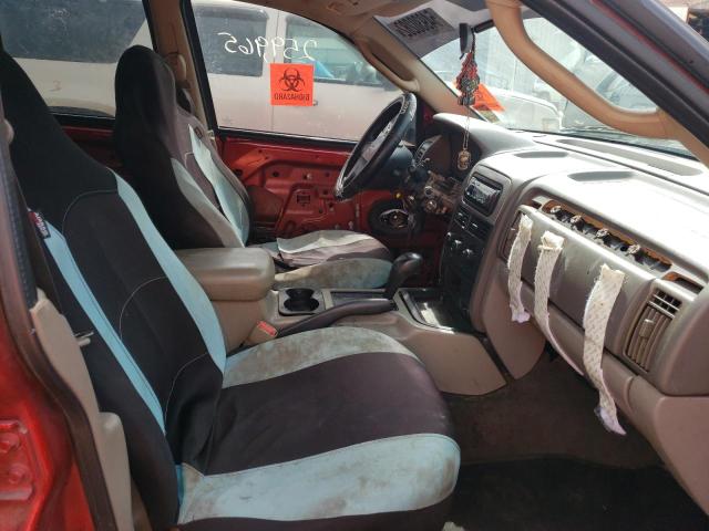 1J4GX48S83C550180 - 2003 JEEP GRAND CHER LAREDO 红色 照片 5