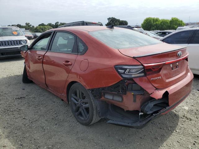 3KPF34AD5LE254972 - 2020 KIA FORTE GT LINE ORANGE photo 2