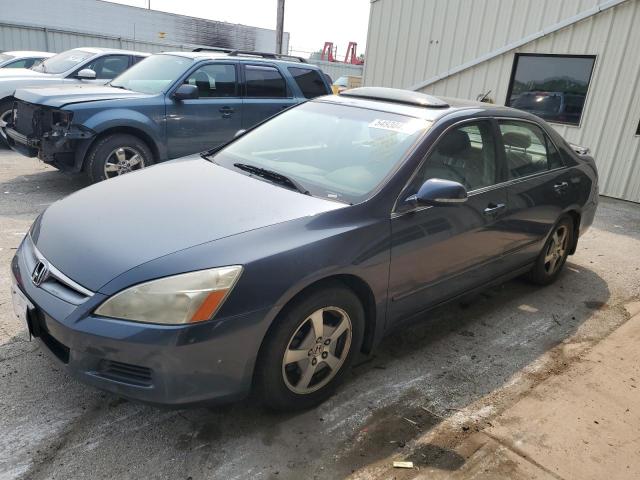 JHMCN36506C001240 - 2006 HONDA ACCORD HYBRID BLUE photo 1