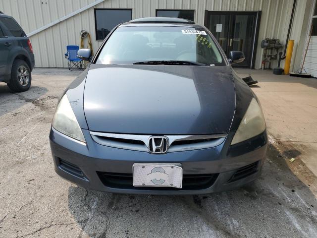 JHMCN36506C001240 - 2006 HONDA ACCORD HYBRID BLUE photo 5