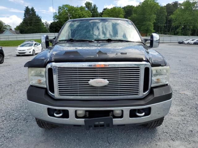 1FTSW21P47EB00159 - 2007 FORD F250 SUPER DUTY CHARCOAL photo 5