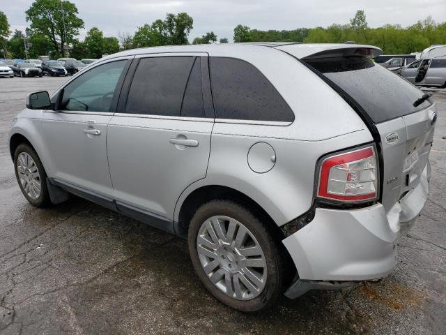 2FMDK4KC6ABA28651 - 2010 FORD EDGE LIMITED SILVER photo 2