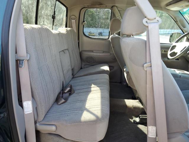 5TBBT44101S209711 - 2001 TOYOTA TUNDRA ACCESS CAB მწვანე ფოტო 10