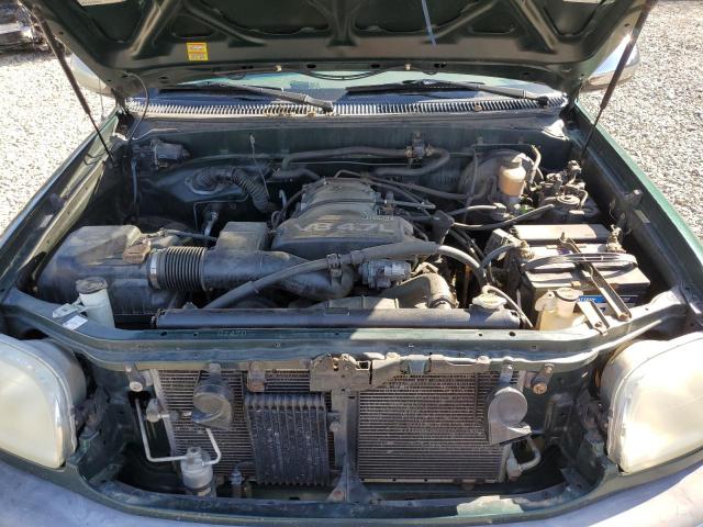 5TBBT44101S209711 - 2001 TOYOTA TUNDRA ACCESS CAB მწვანე ფოტო 11