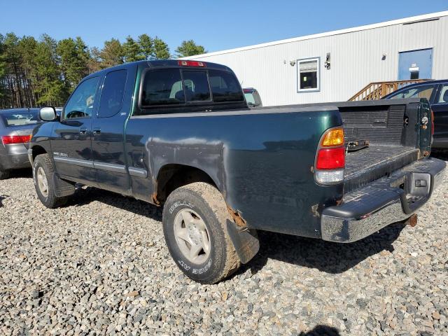 5TBBT44101S209711 - 2001 TOYOTA TUNDRA ACCESS CAB მწვანე ფოტო 2