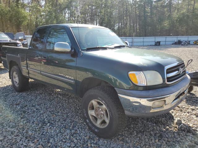 5TBBT44101S209711 - 2001 TOYOTA TUNDRA ACCESS CAB მწვანე ფოტო 4