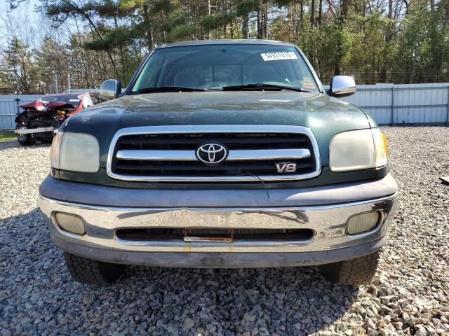 5TBBT44101S209711 - 2001 TOYOTA TUNDRA ACCESS CAB მწვანე ფოტო 5