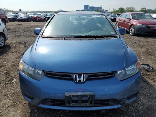 2HGFG12657H519484 - 2007 HONDA CIVIC LX BLUE photo 5