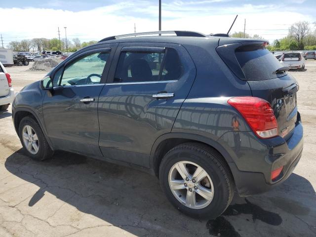 KL7CJPSB7JB686798 - 2018 CHEVROLET TRAX 1LT ნაცრისფერი ფოტო 2