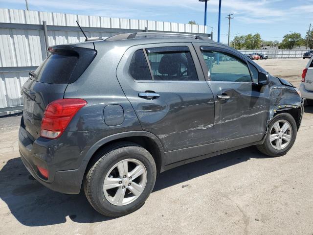 KL7CJPSB7JB686798 - 2018 CHEVROLET TRAX 1LT ნაცრისფერი ფოტო 3