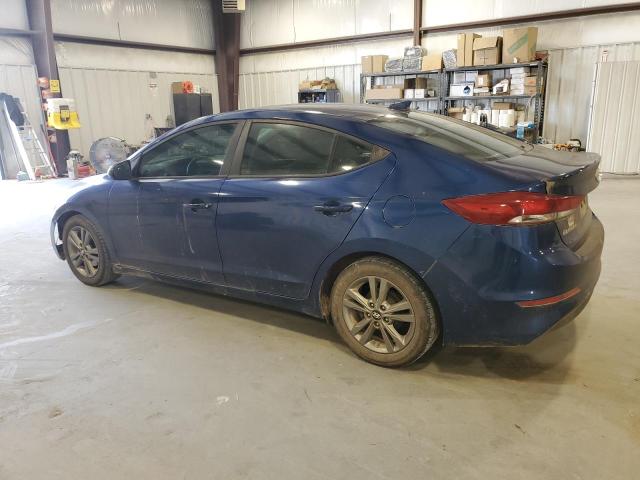 5NPD84LF5HH086017 - 2017 HYUNDAI ELANTRA SE BLUE photo 2