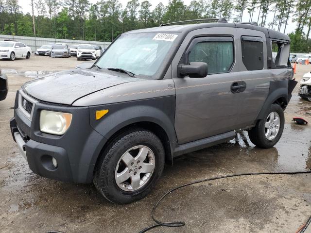 5J6YH186X5L002008 - 2005 HONDA ELEMENT EX GRAY photo 1