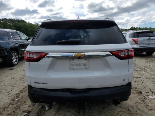 1GNERGKW7LJ296730 - 2020 CHEVROLET TRAVERSE LT WHITE photo 6