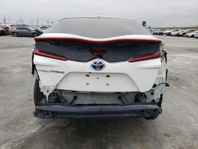 JTDKARFP8J3080095 - 2018 TOYOTA PRIUS PRIM Weiß Foto 6