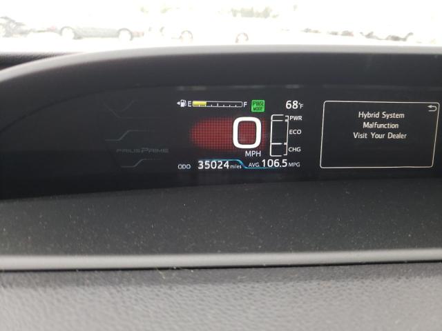 JTDKARFP8J3080095 - 2018 TOYOTA PRIUS PRIM Weiß Foto 9