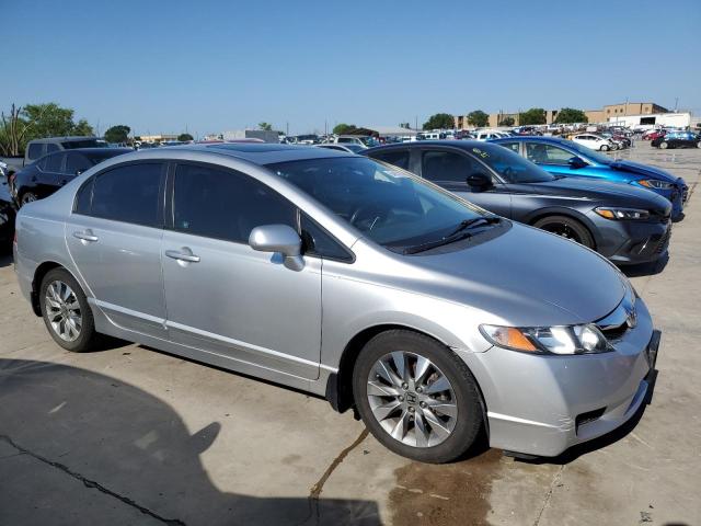 19XFA1F95AE036925 - 2010 HONDA CIVIC EXL 银色 照片 4
