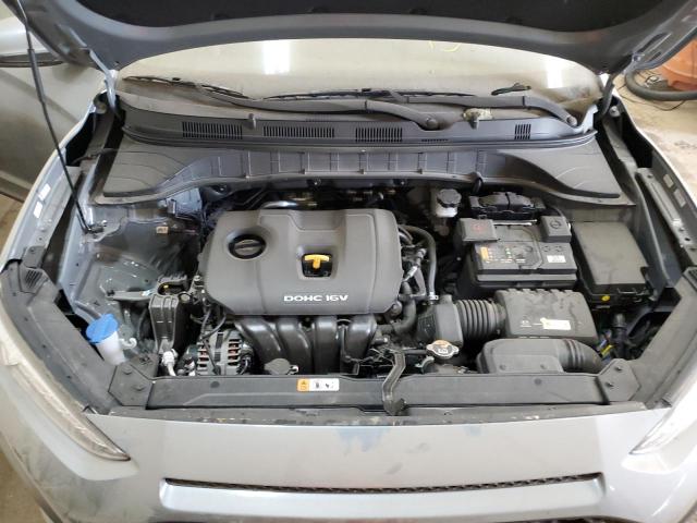 KM8K6CAA8MU707955 - 2021 HYUNDAI KONA SEL PLUS GRAY photo 12