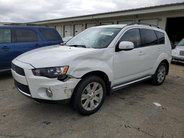 JA4AS3AW4CU004563 - 2012 MITSUBISHI OUTLANDER SE WHITE photo 1