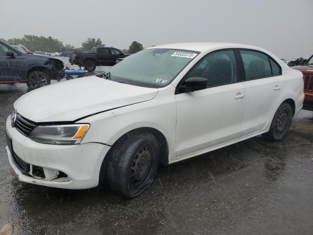 3VW2K7AJ3EM241037 - 2014 VOLKSWAGEN JETTA BASE 白色 照片 1