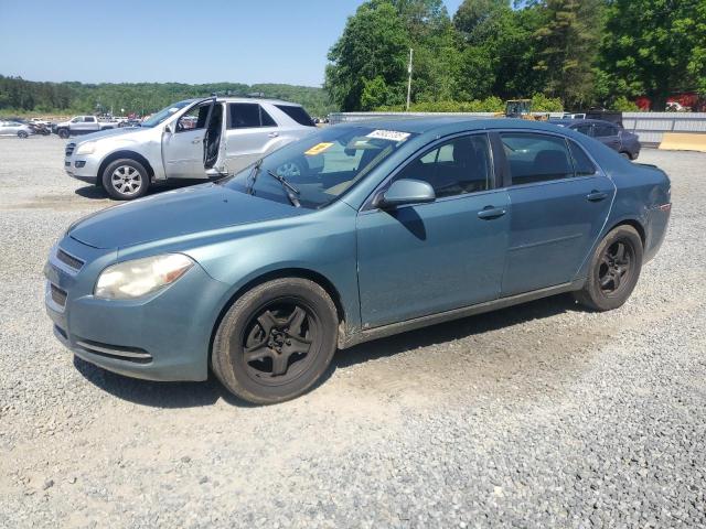 1G1ZH57B49F205179 - 2009 CHEVROLET MALIBU 1LT GREEN photo 1