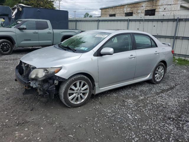 2T1BU4EE6AC250987 - 2010 TOYOTA COROLLA BASE SILVER photo 1