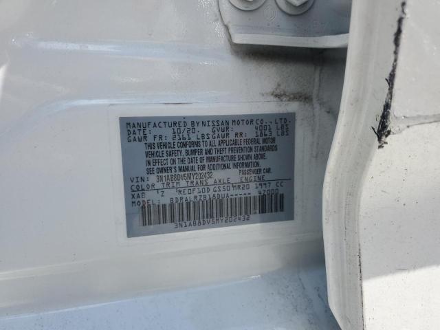 3N1AB8DV5MY202432 - 2021 NISSAN SENTRA SR WHITE photo 12