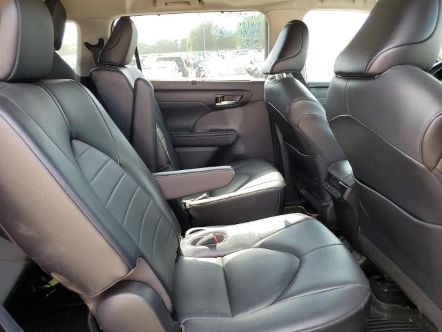 5TDGZRBH3MS530588 - 2021 TOYOTA HIGHLANDER XLE BLACK photo 10