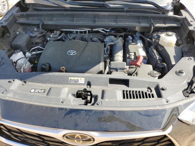 5TDGZRBH3MS530588 - 2021 TOYOTA HIGHLANDER XLE BLACK photo 11