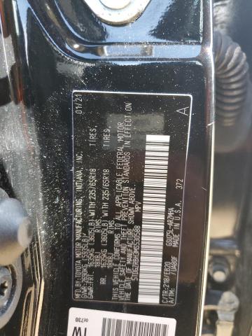 5TDGZRBH3MS530588 - 2021 TOYOTA HIGHLANDER XLE BLACK photo 12