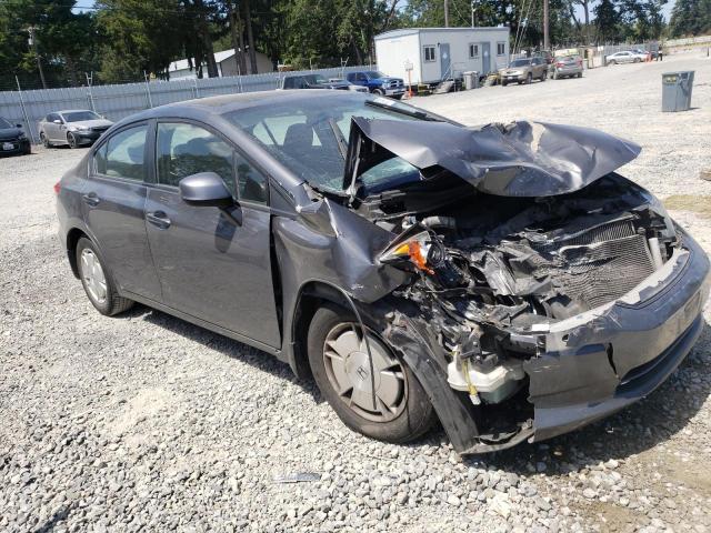 2HGFB2F69CH546986 - 2012 HONDA CIVIC HF GRAY photo 4