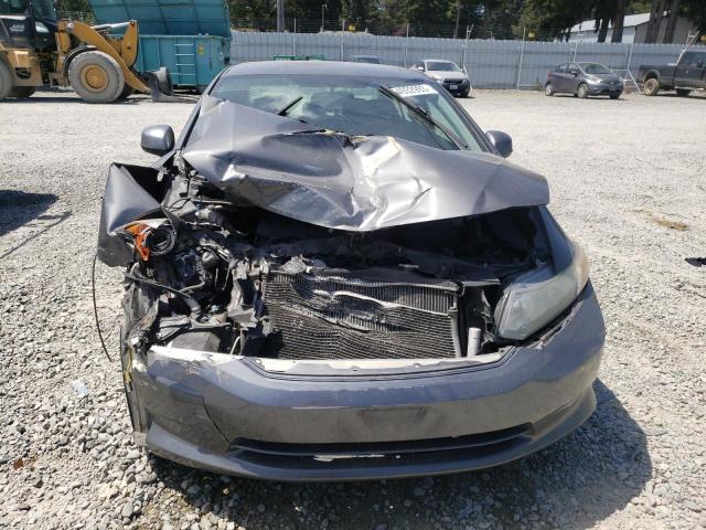 2HGFB2F69CH546986 - 2012 HONDA CIVIC HF GRAY photo 5