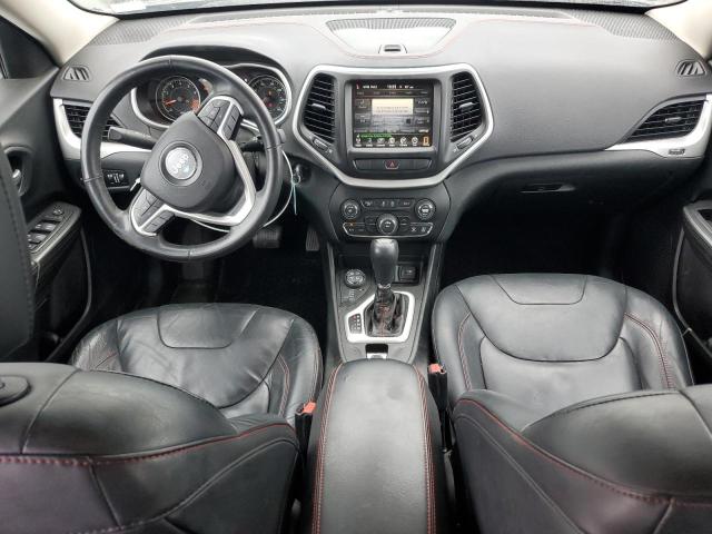 1C4PJMBS7FW577826 - 2015 JEEP CHEROKEE TRAILHAWK BLACK photo 8