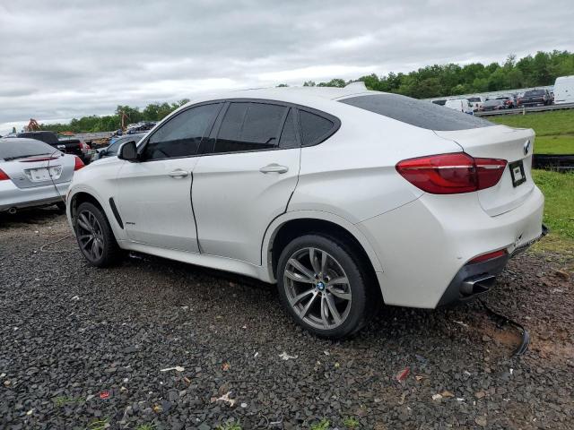 5UXKU2C5XF0N75634 - 2015 BMW X6 XDRIVE35I WHITE photo 2