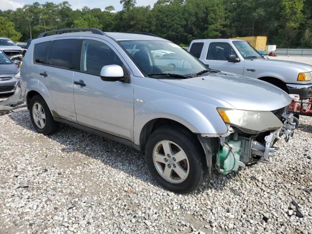 JA4MT31X07Z011330 - 2007 MITSUBISHI OUTLANDER LS SILVER photo 4