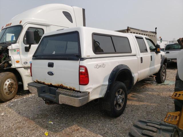 1FTWW31548EE56814 - 2008 FORD F350 SRW SUPER DUTY WHITE photo 3