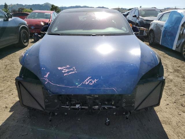 5YJSA1E2XJF300198 - 2018 TESLA MODEL S BLUE photo 5