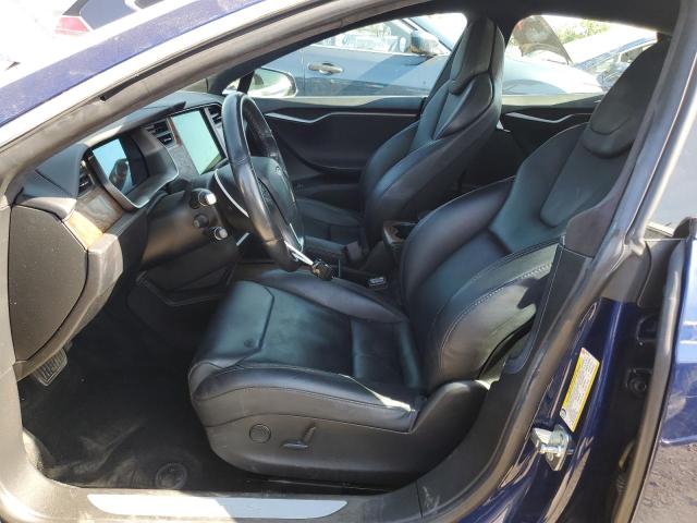 5YJSA1E2XJF300198 - 2018 TESLA MODEL S BLUE photo 7