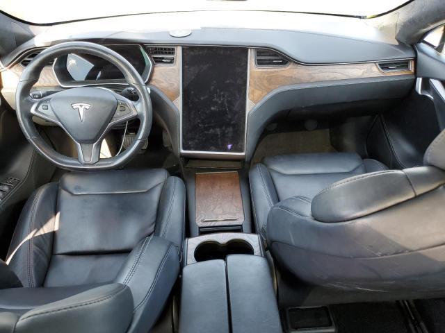 5YJSA1E2XJF300198 - 2018 TESLA MODEL S BLUE photo 8