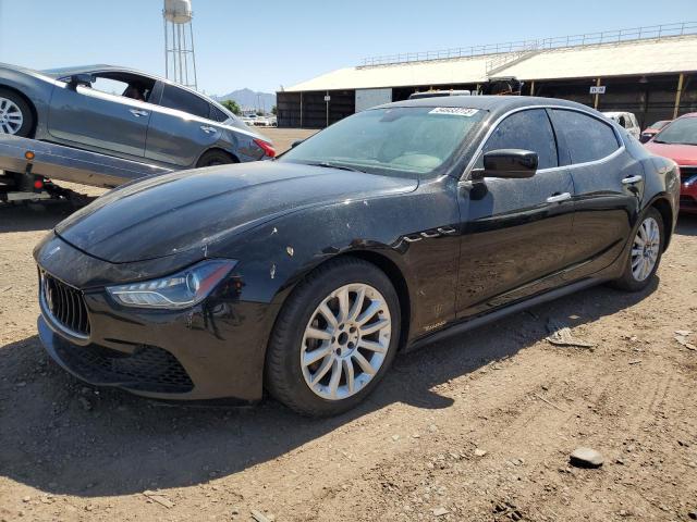 ZAM57XSA4E1085549 - 2014 MASERATI GHIBLI BLACK photo 1