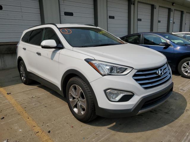 KM8SN4HF7EU055325 - 2014 HYUNDAI SANTA FE GLS WHITE photo 4