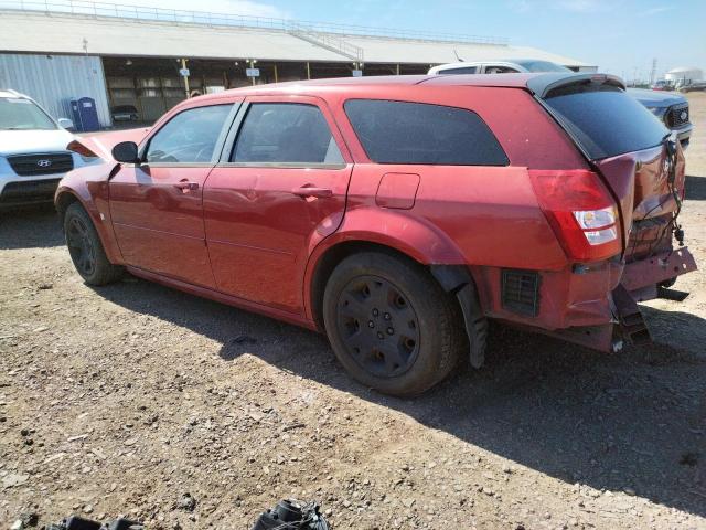 2D4FV48T95H669181 - 2005 DODGE MAGNUM SE BURGUNDY photo 2