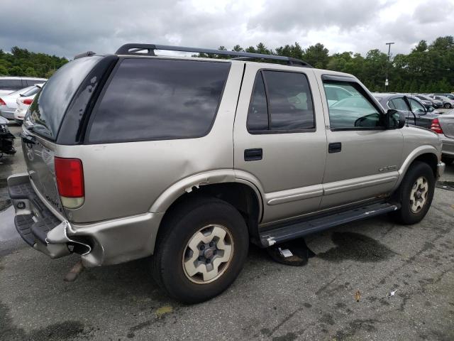 1GNDT13W92K185792 - 2002 CHEVROLET BLAZER TAN photo 3