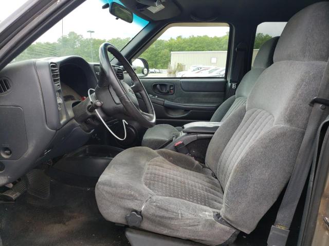 1GNDT13W92K185792 - 2002 CHEVROLET BLAZER TAN photo 7