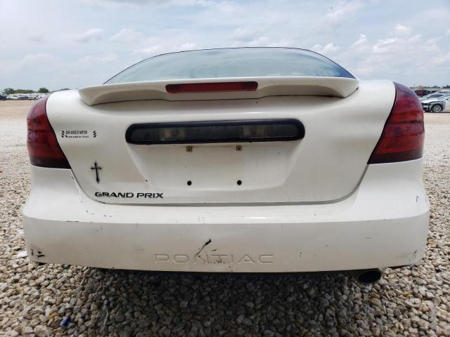 2G2WP552681157002 - 2008 PONTIAC GRAND PRIX WHITE photo 6