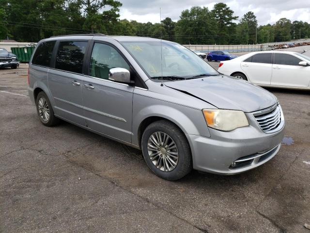 2C4RC1CG1DR806485 - 2013 CHRYSLER TOWN & COU TOURING L SILVER photo 4