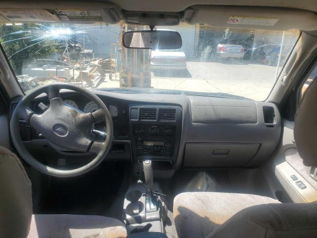 5TEGN92N72Z123276 - 2002 TOYOTA TACOMA DOUBLE CAB PRERUNNER WHITE photo 9