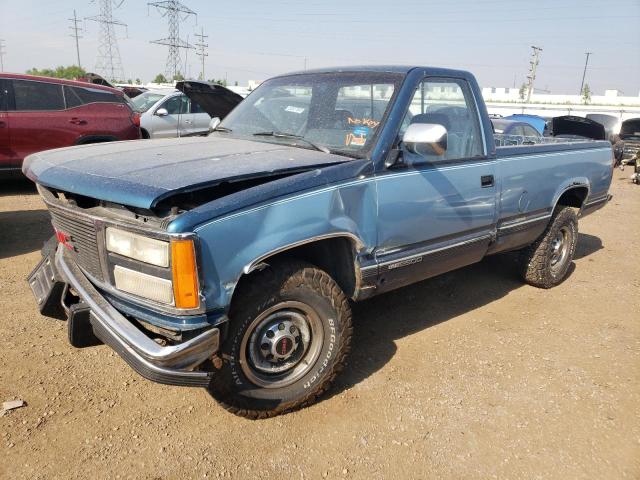 1GTGC24F6NE532475 - 1992 GMC SIERRA C2500 TURQUOISE photo 1