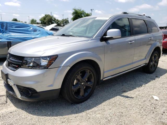 3C4PDCGGXJT379519 - 2018 DODGE JOURNEY CROSSROAD SILVER photo 1