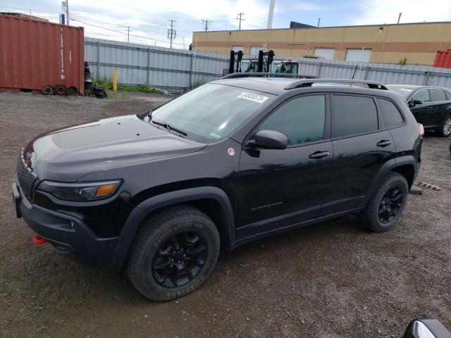 1C4PJMBN1KD213644 - 2019 JEEP CHEROKEE TRAILHAWK BLACK photo 1