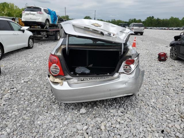 1G1JB5SH2E4163854 - 2014 CHEVROLET SONIC LS SILVER photo 6